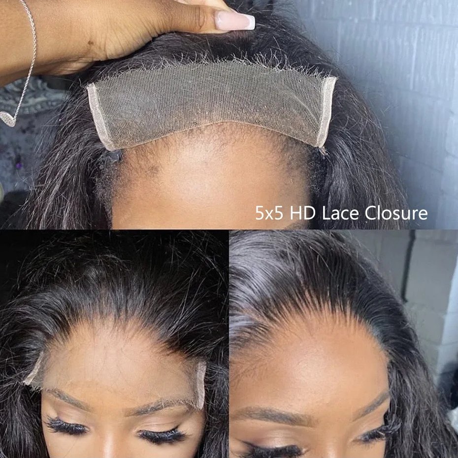 Cheap Hd Swiss Lace Closure Lace Frontal 4x4 5x5 13x4 13x6Brazilian Hair Closure Brazilian Human Hair weave bundles With Closure