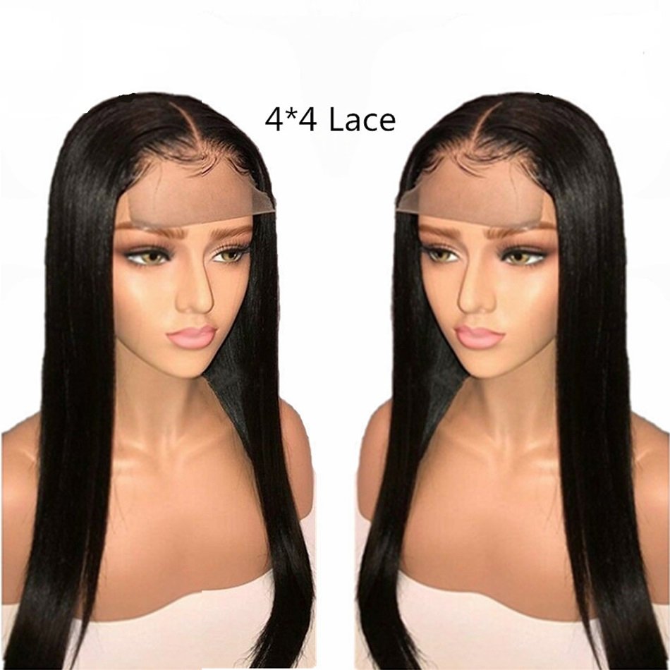 Customizable 2x6 4x4 5x5 6x6 7x7 hd lace closure wigs virgin Brazilian human hair wigs HD lace closure front wig
