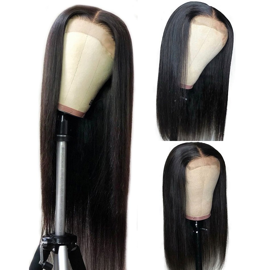Customizable 2x6 4x4 5x5 6x6 7x7 hd lace closure wigs virgin Brazilian human hair wigs HD lace closure front wig