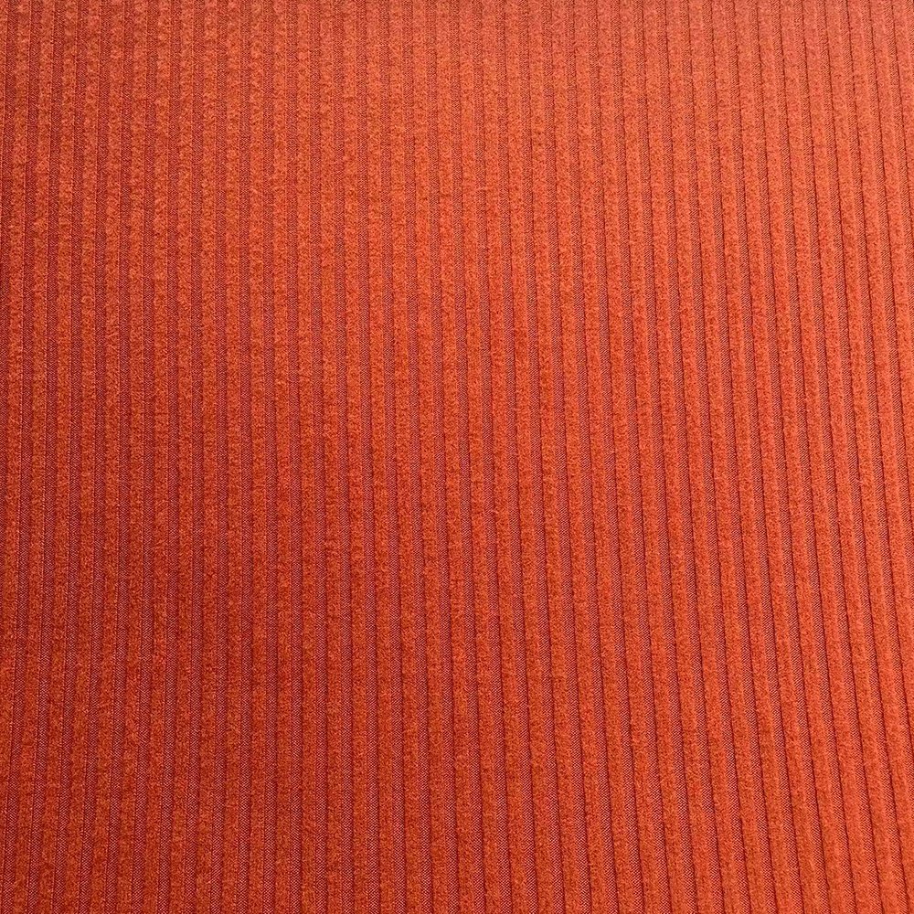 300GSM Custom Fashion Fabrics and Textiles Buffing TR Stretch Fabric Knit Rib Fabric for Clothing