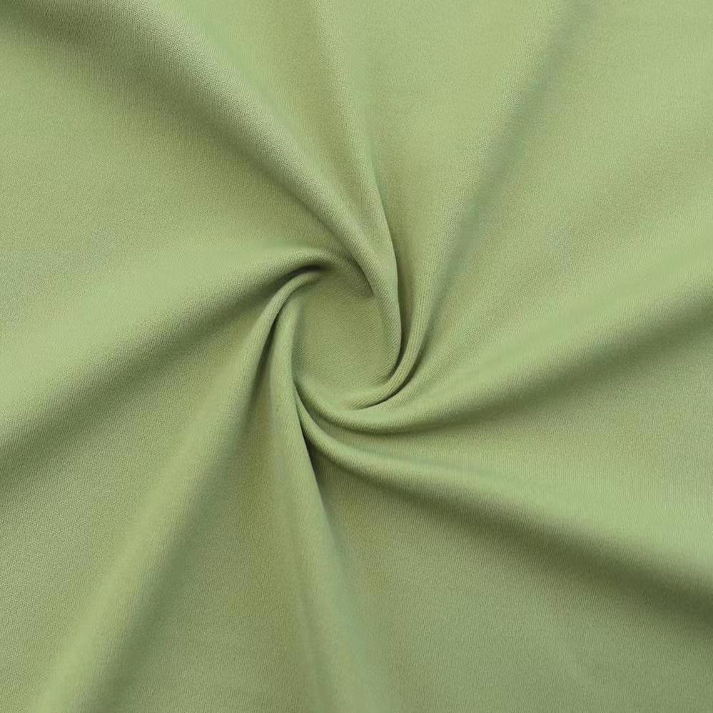 Nylon nude double grinding yoga fabric 220g cotton stretch leggings sportswear yoga nylon spandex fabric in stock