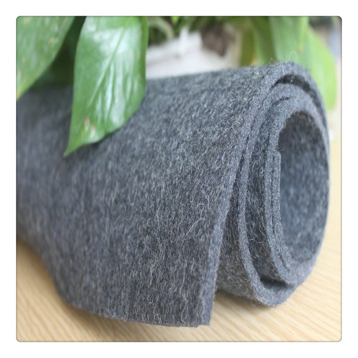 100% Polyester Felt Needle Punched Nonwoven Felt Fabric Polyester Fabric Roll For Selling car felt