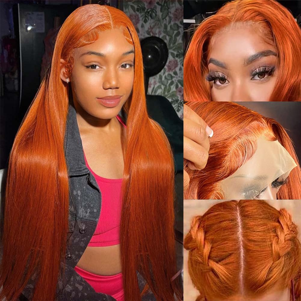 Wholesale 13*4 Lace Frontal Wigs Straight Water Wave Transparent Lace Frontal Human Hair 350 Color Wigs for Black Women