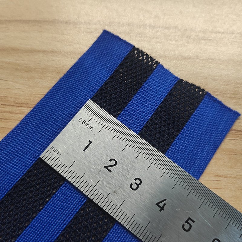 Custom Warp Rib Fabric Polyester Spandex Knit Rib Cuff Fabric for Neckline Cuffs