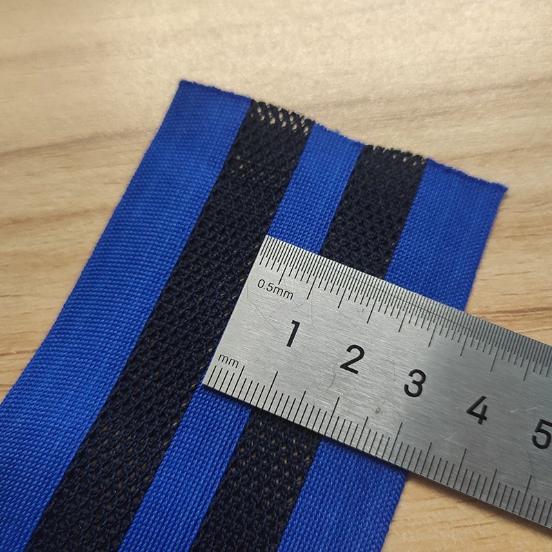 Custom Warp Rib Fabric Polyester Spandex Knit Rib Cuff Fabric for Neckline Cuffs