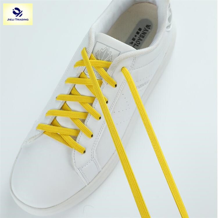 Jieli Custom Quick without ties Shoelace Magnetic Lock Shoelaces Tieless Tie Free Elastic Shoe Laces