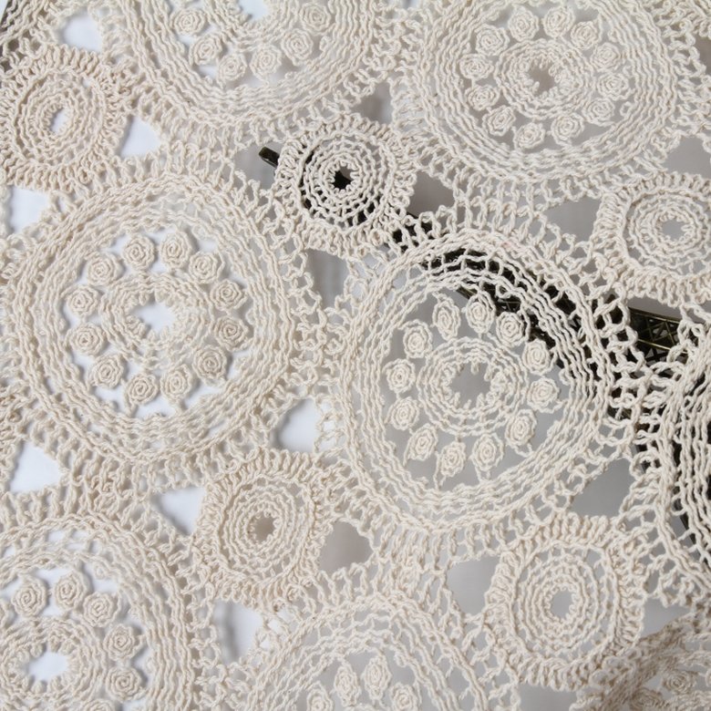 HA-3165F New arrivals chemical indian gupure embroidery water soluble lace fabric online