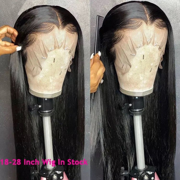 Free Sample HD Human Hair Lace Wig Long Vendor,finger Wave Light Brown Korean Lace Wig Human Hair