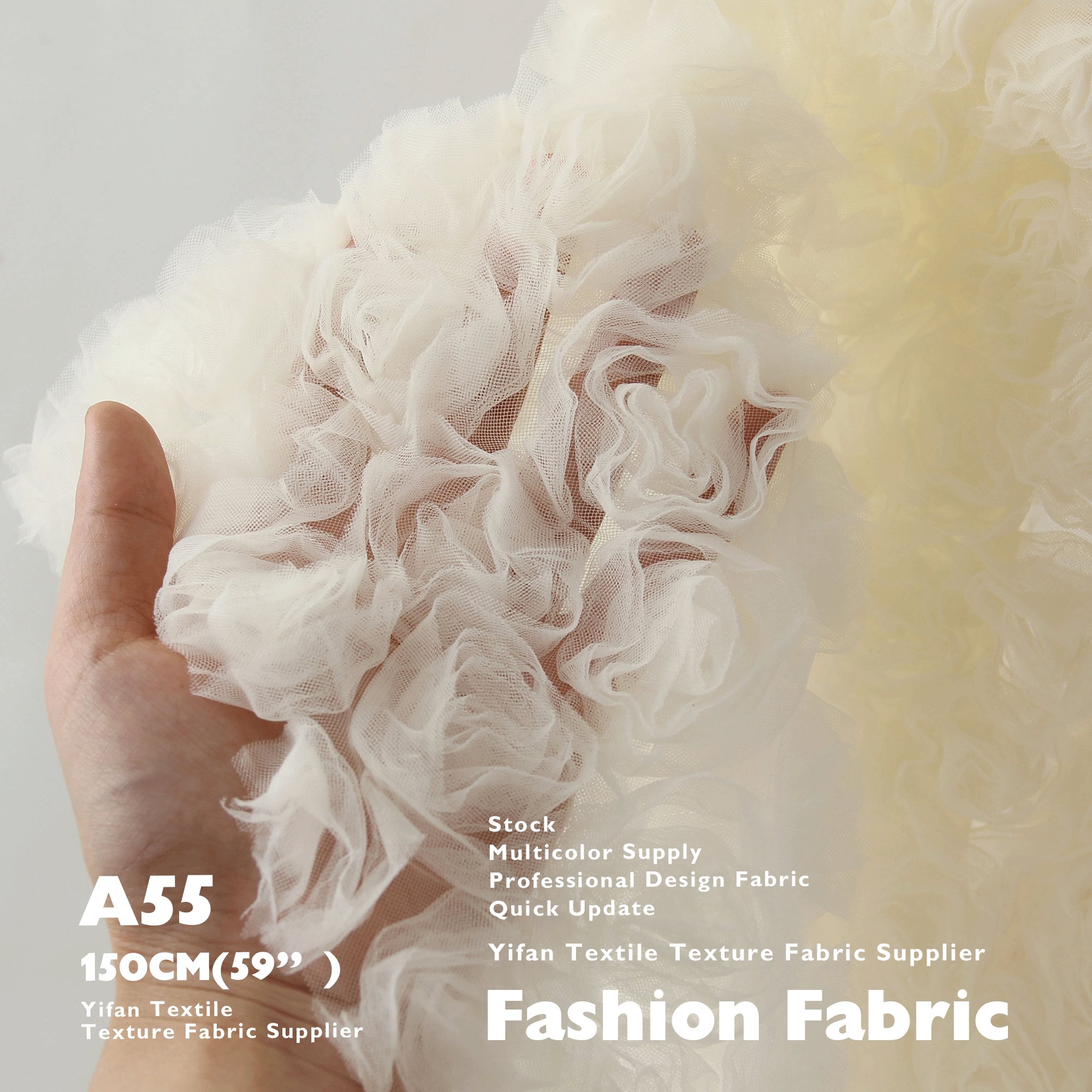 Fashion Fabric High Quality New Design 3D Rose Flower Mesh Embroidery Lace Fabric For Clothing Wedding Dress Accessories Skirt