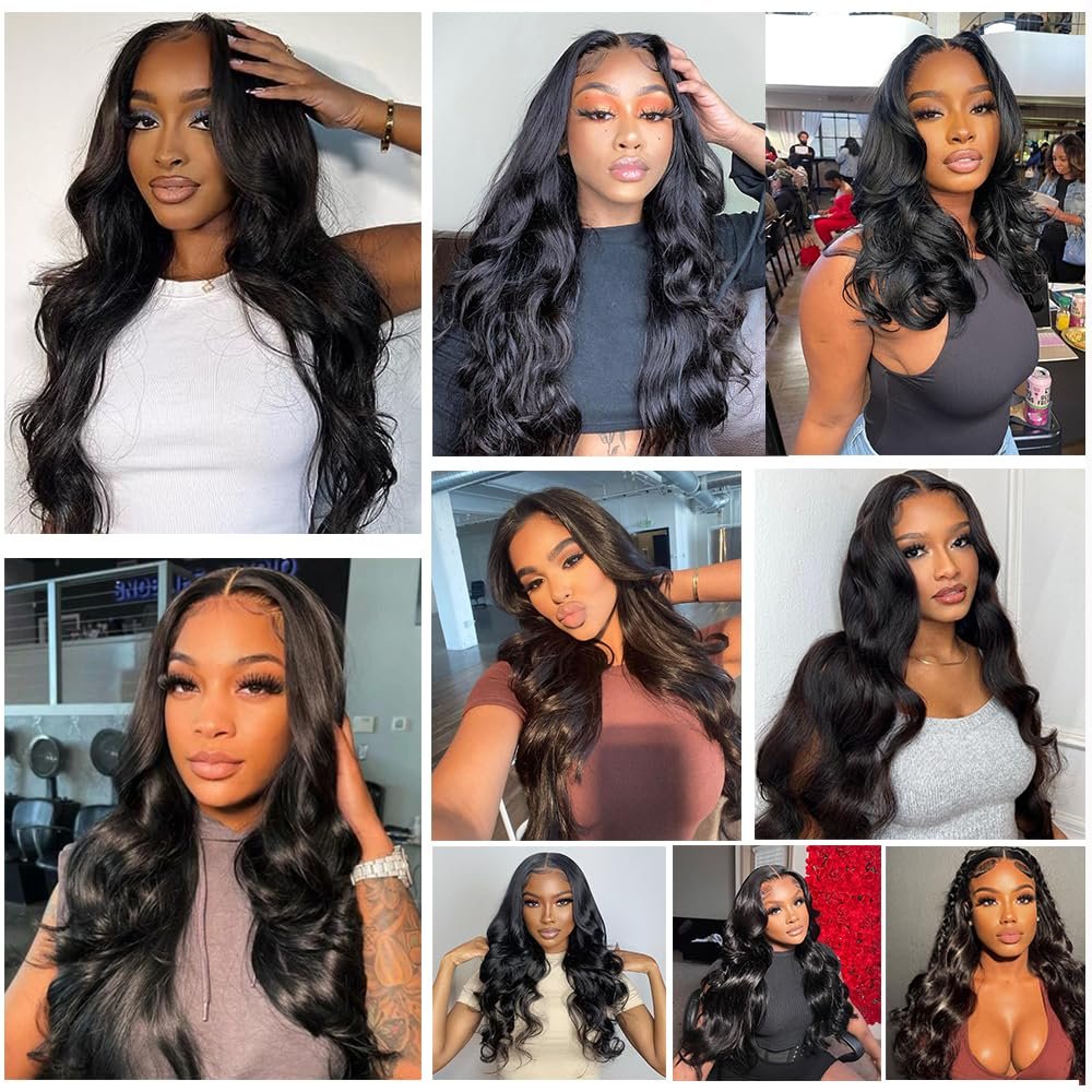 4x4 5x5 transparent Body Wave Raw Indian Human Hair Wig HD Swiss Lace frontal Glueless Natural wholesaleendors For Black Women