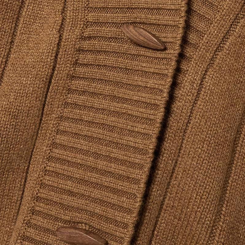 2023 Custom Ribbed Knitted Two Piece Wool Women Cashmere Cardigan Pants Sweaters 2 Piece Sets For Women