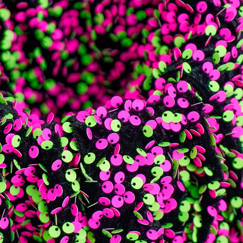 Hot Sale Manufacturer Custom Oem Odm Sequin Fabric Cheap Wholesale Price Knitted Velvet Sequin fabric By The Yard