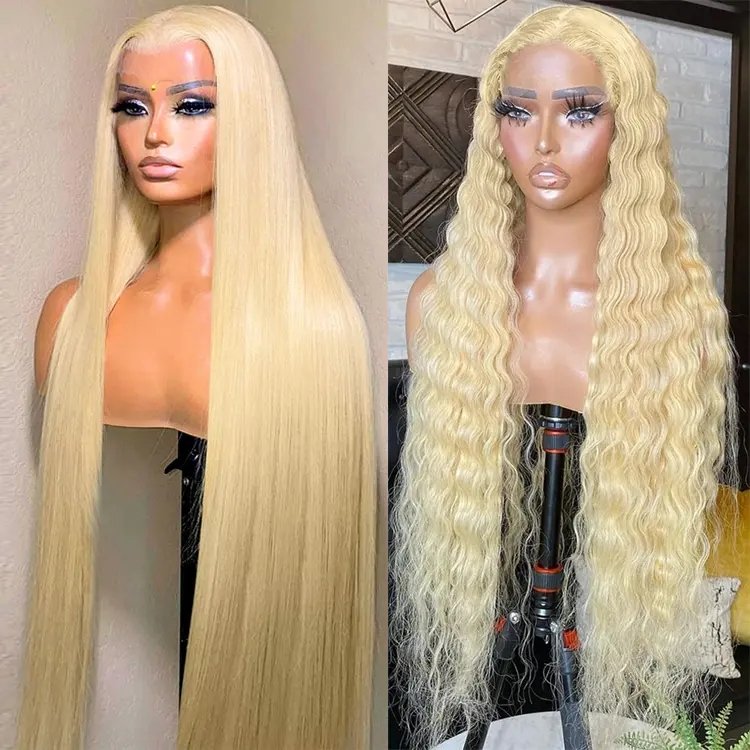 40 inch hd brazilian full lace human hair wig,100% human hair hd blonde 613 full lace wig with baby hair,full lace wig vendor