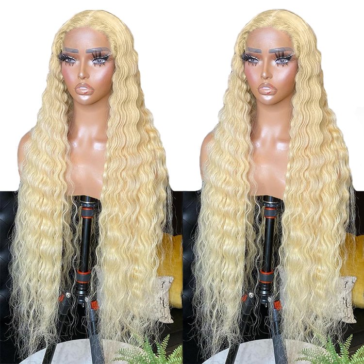 40 inch hd brazilian full lace human hair wig,100% human hair hd blonde 613 full lace wig with baby hair,full lace wig vendor