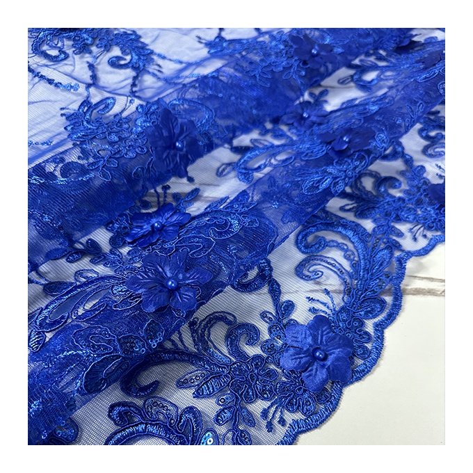 Beautiful beads mesh beaded bridal lace fabric gold beaded french lace sequin lace embroidery fabric for women dress