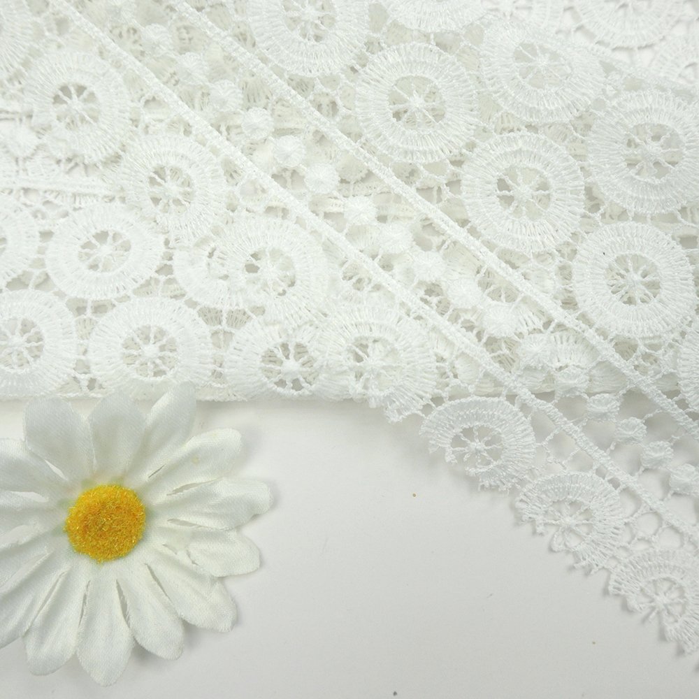 Fabric Manufacturing custom 100%polyester comfortable solid color embroidery fabrics for dresses