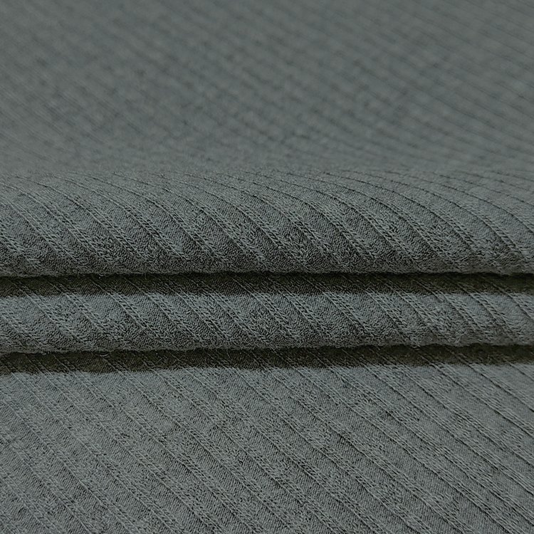 Good Rayon Poly Jacquard Fabric Price Per Meter For Sale, Custom Design 3D Rib Jacquard Fabric For Dresses/