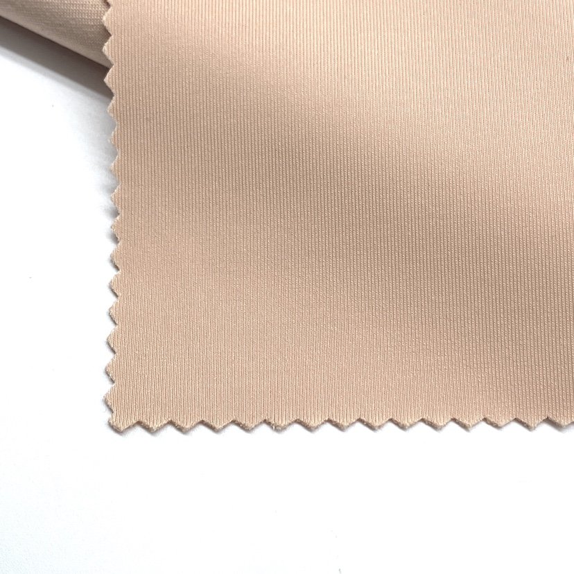 Compression performance polyester cotton spandex stretch knit netted mesh fabric for bodysuit underwear