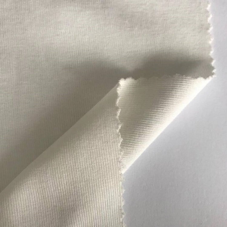 Eco-Friendly Knit Single Pique 100% Organic Cotton Fabric For Polo Shirt