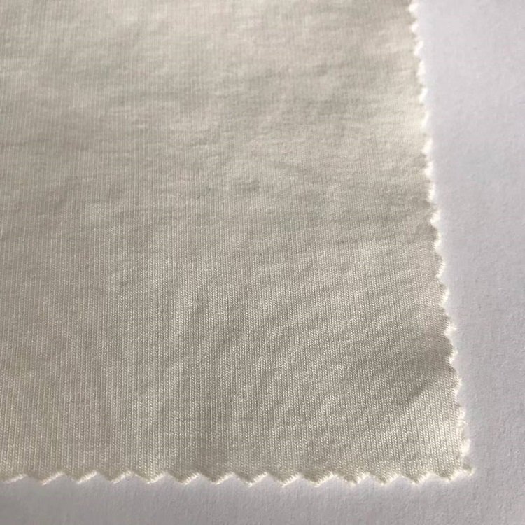 Eco-Friendly Knit Single Pique 100% Organic Cotton Fabric For Polo Shirt