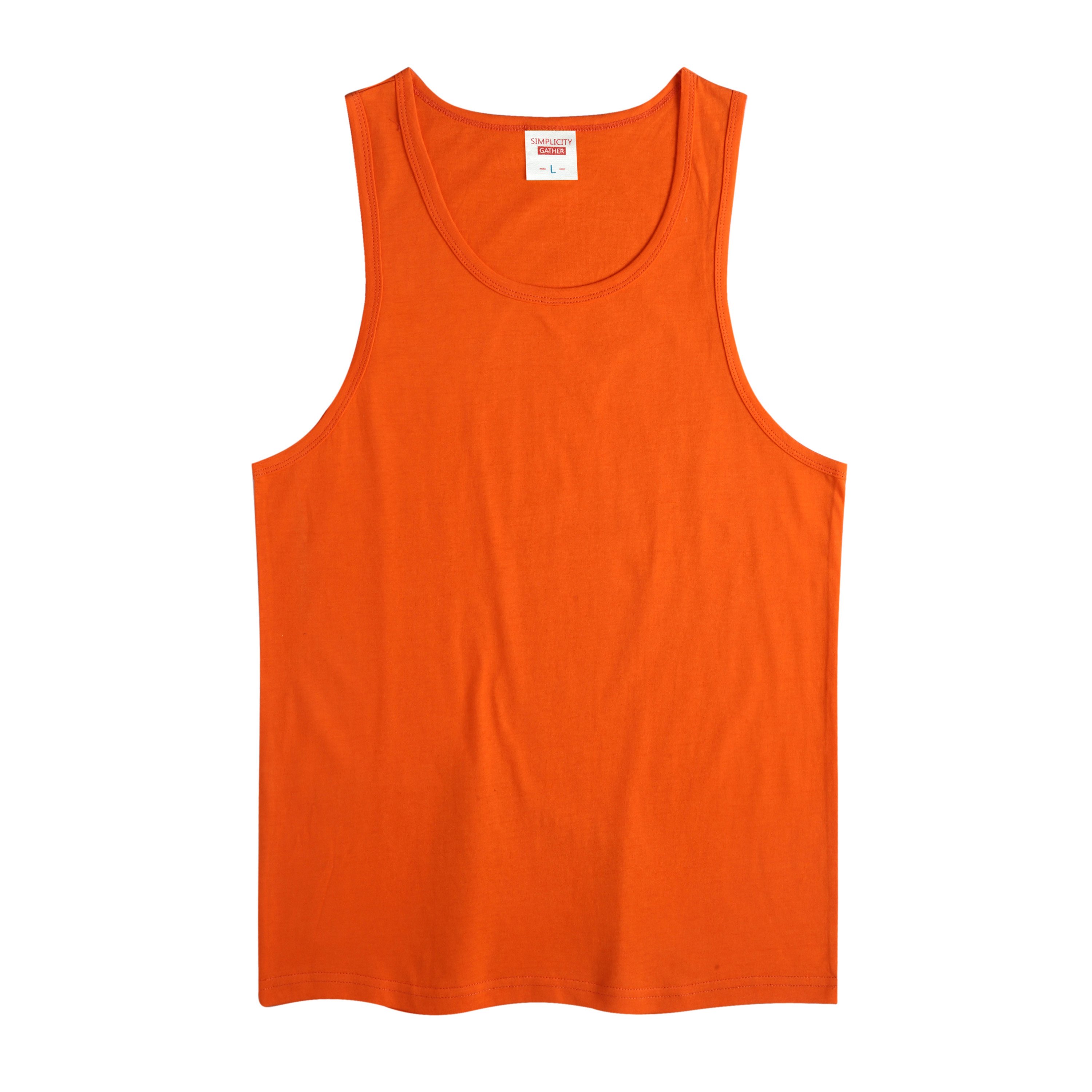 Wholesale Bodybuilding Singlet Blank Tank Tops Gym Singlet Solid Pattern Trade Assurance Top Quality Knitted 100% Cotton for Men