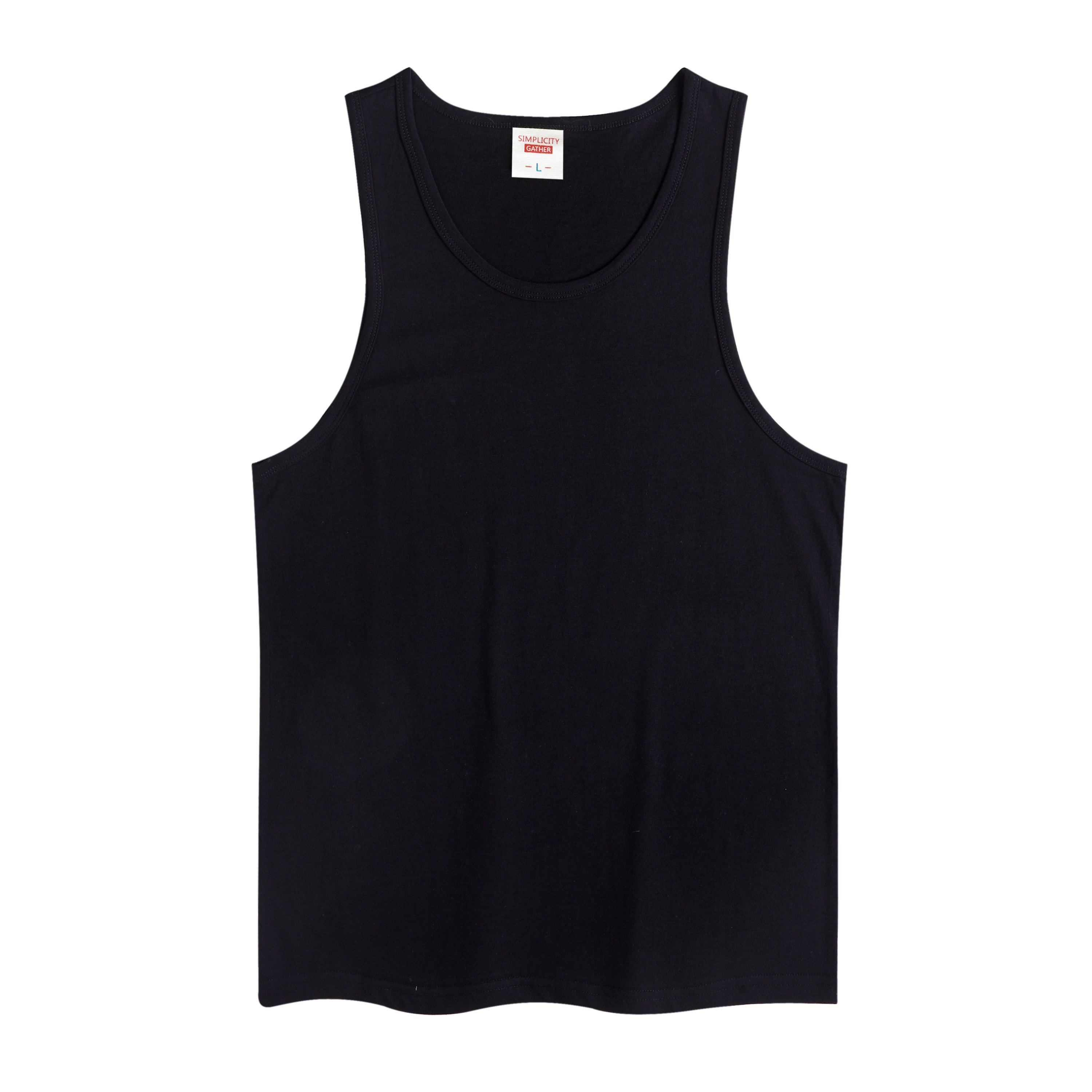 Wholesale Bodybuilding Singlet Blank Tank Tops Gym Singlet Solid Pattern Trade Assurance Top Quality Knitted 100% Cotton for Men
