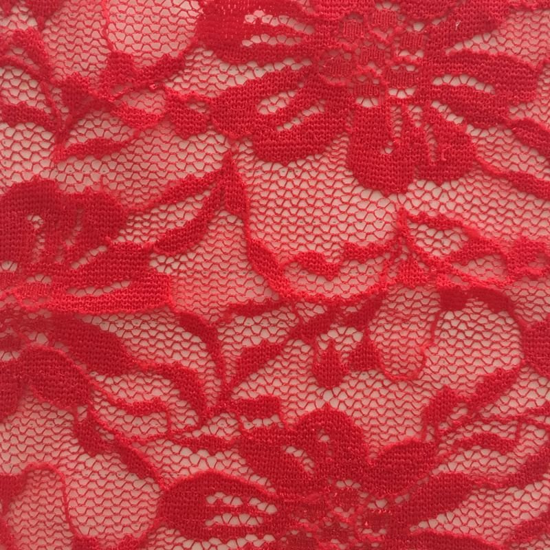 2022 beautiful nylon stretch soft flower lace for underwear lingerie ladies dress