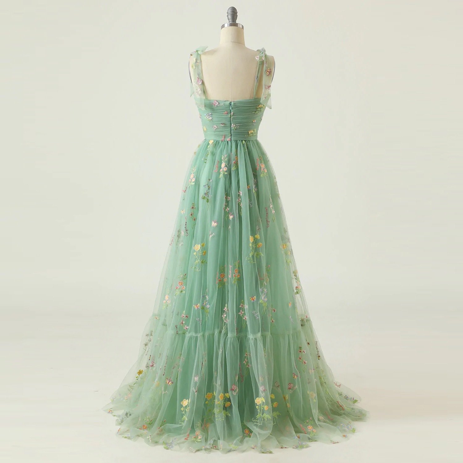 Wedding Bridesmaid Prom Gown Birthday Party Wear Long Lace Evening Dress