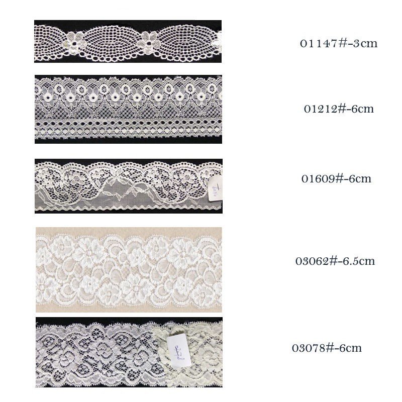 Liangsheng 10 Years Factory New Design High quality french elastic lace trim for dress and lingerie