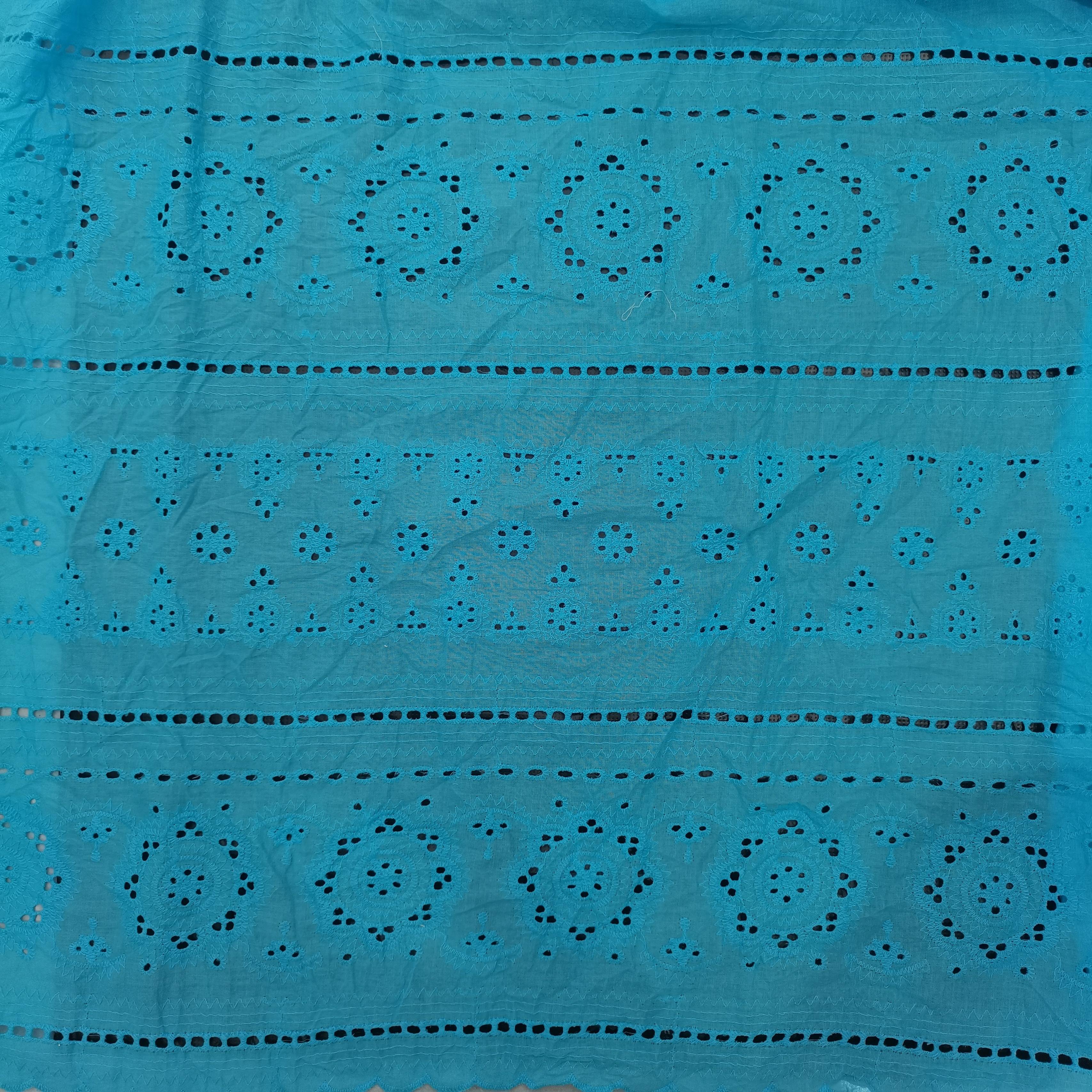 Cotton Embroidered Lace Dress Solid Carve Designs Women's Dress Made Cotton Linen Fabric Bags Weddings Decoration