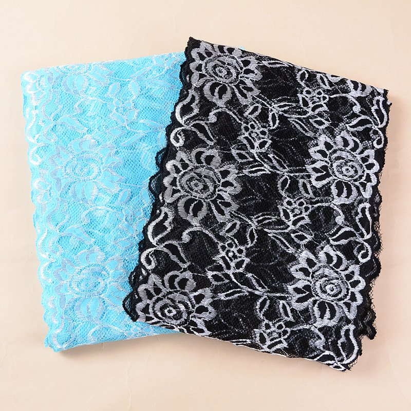 Wholesale New Design Nylon Elastic Lace For Wedding Dress Underwear Bud Edge Web Band