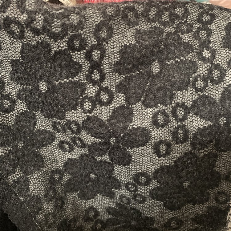 Stock Lot Embroidery Fabric Champagne Embroidered Lace Fabric For Wedding