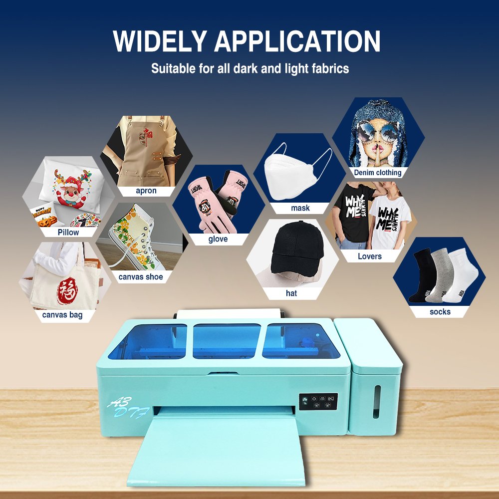 Hot selling 13 Inch A3 1390 DTF 30cm DTF Printer T Shirt Heat Transfer Printing Machine For Personal business