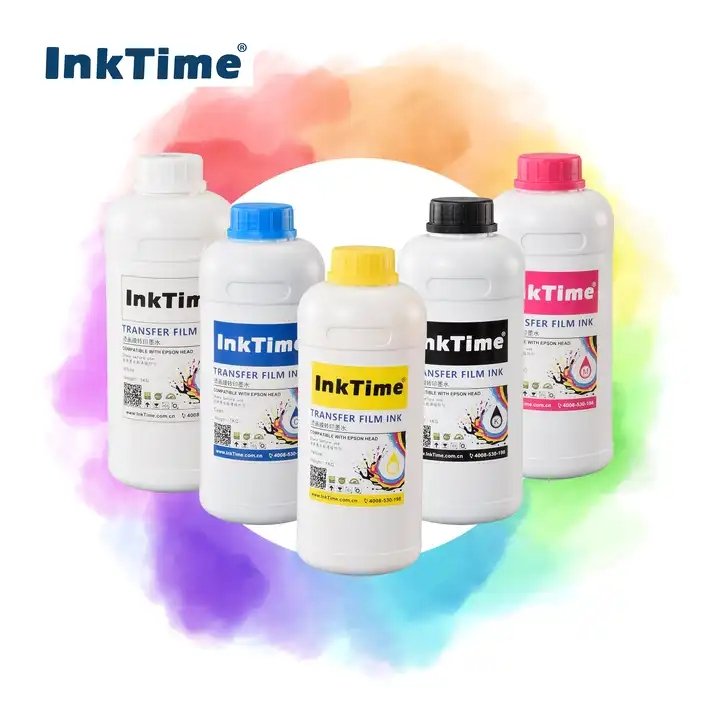 Source Manufacturers 1L heat transfer solvent digital ink textile heat transfer printing ink for heat transfer paper