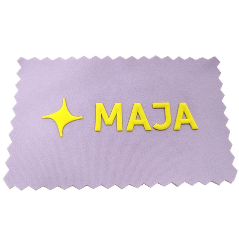 3D silicone heat transfer sticker logos printing label patch roll tags shirt holographiic pants for garments clothing
