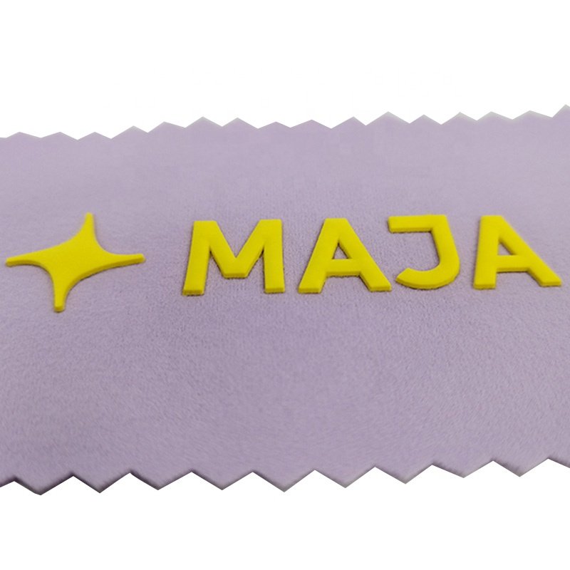 3D silicone heat transfer sticker logos printing label patch roll tags shirt holographiic pants for garments clothing