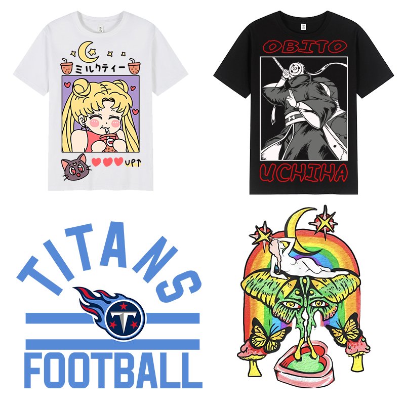 Design Washable Garment \ Jeans \ Shoes \ Bags\socks Dtf Digital Printing Custom Namely Pressure Heat Transfer Printing 10 Pcs