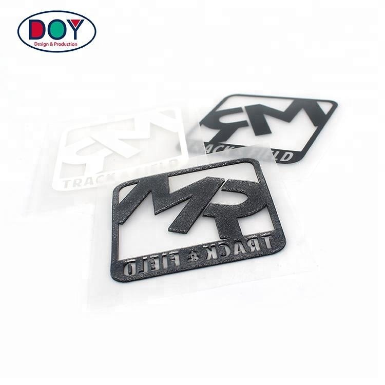 Heat Press Clothing Labels Factory Custom 3D Logo Heat Transfer Printing Services Stickers for T-shirts