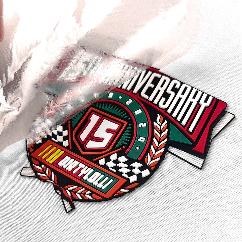 LangChen 3d Silicone Heat Transfer Printing Label For T-shirt In China