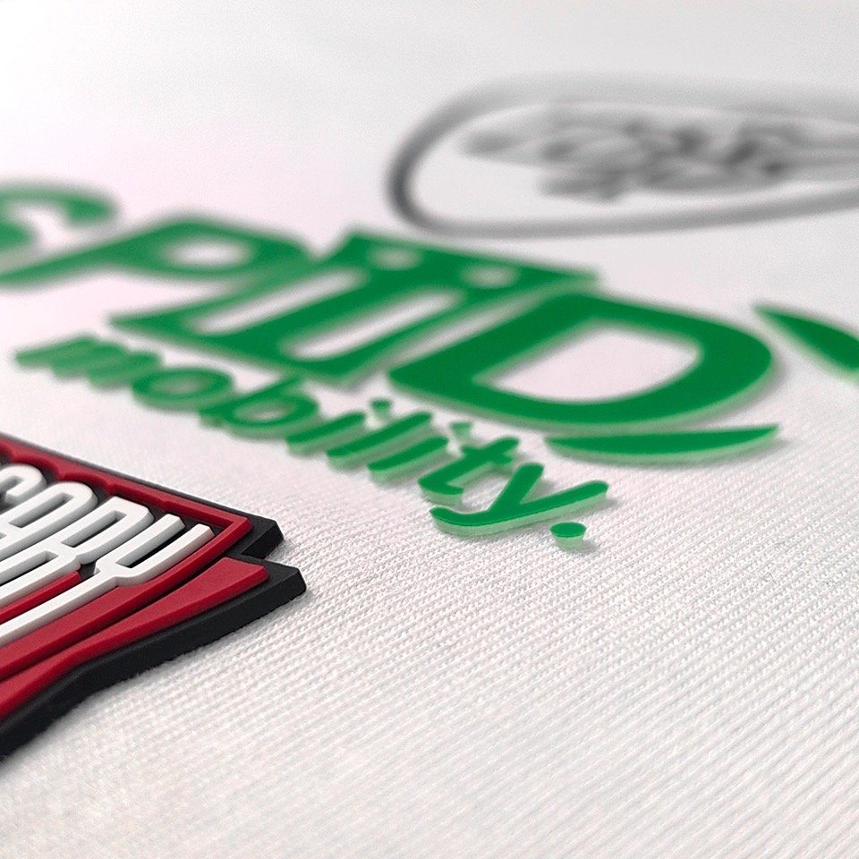LangChen 3d Silicone Heat Transfer Printing Label For T-shirt In China