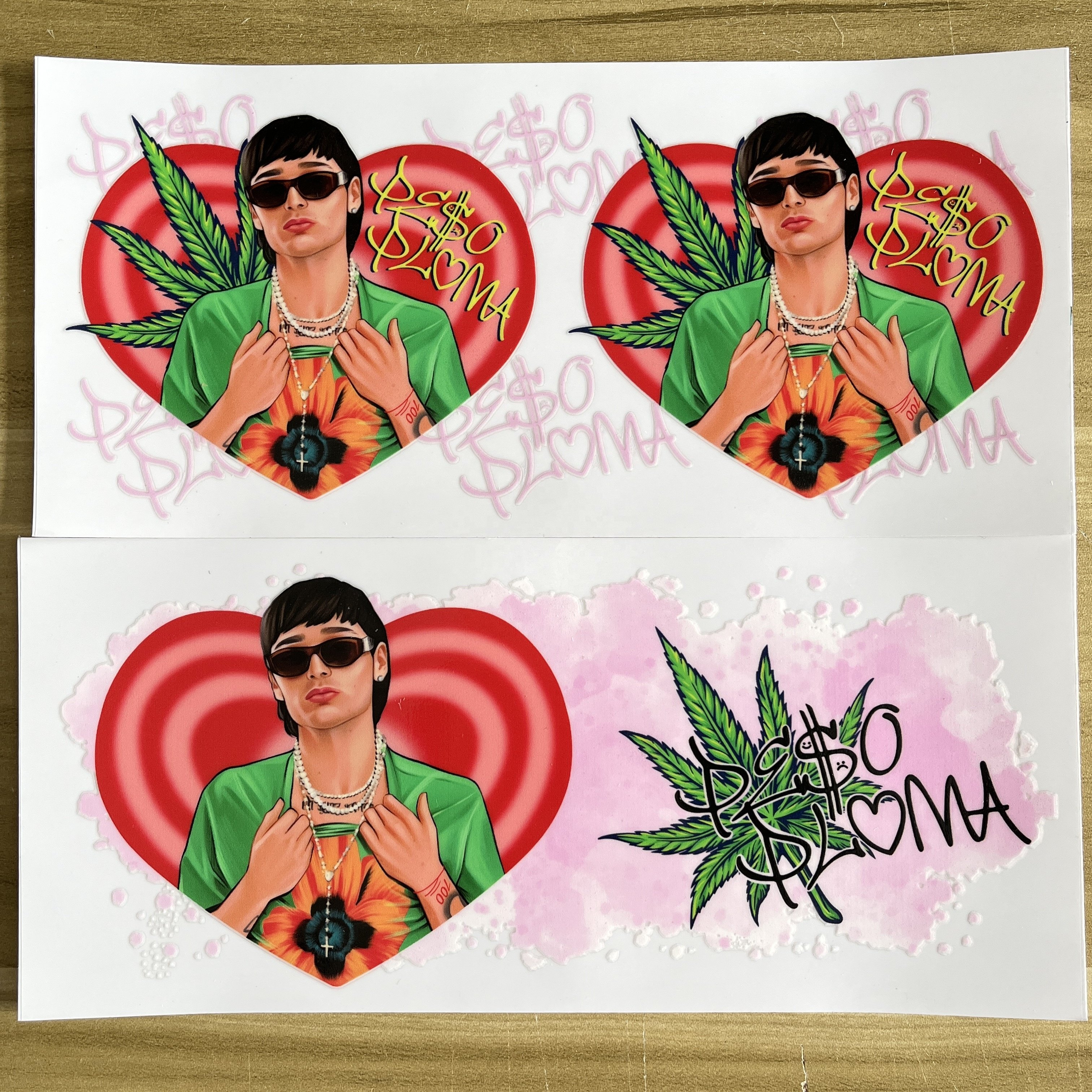 Custom star wholesale factory tumbler uvdtf no need heat sticker transfer printing decals 3D waterproof uv dtf wraps for cups