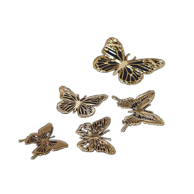 High Quality Metal Transfer Printing Stickers Wholesale Waterproof Design for Mobile Phones and Perfume Bottles