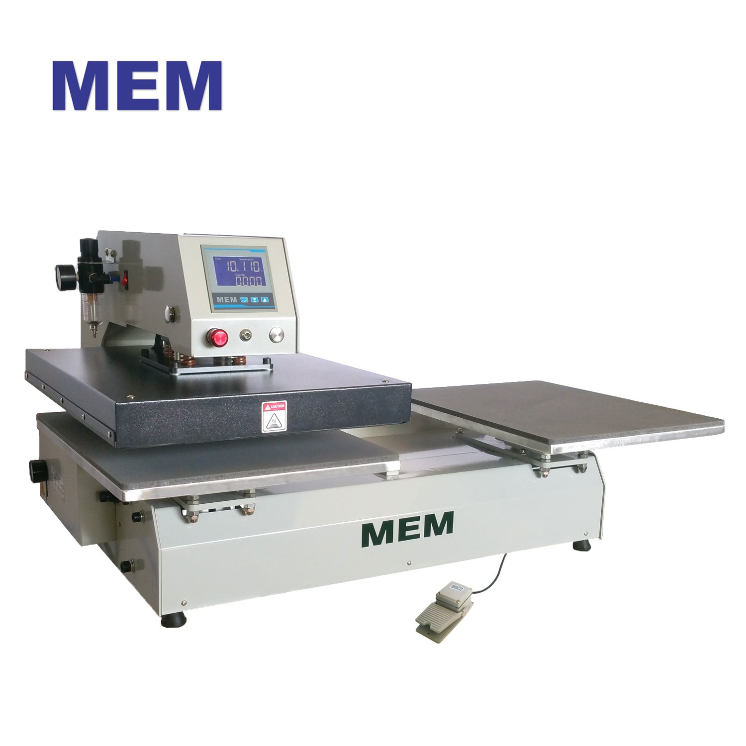 TQB-3638 Full Automatic Double Station Pneumatic Heat Press Machine T-shirt Printing Machine Sublimation 36x38cm