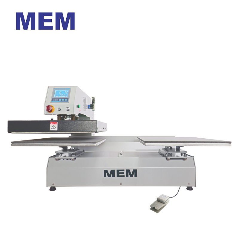 TQB-3638 Full Automatic Double Station Pneumatic Heat Press Machine T-shirt Printing Machine Sublimation 36x38cm