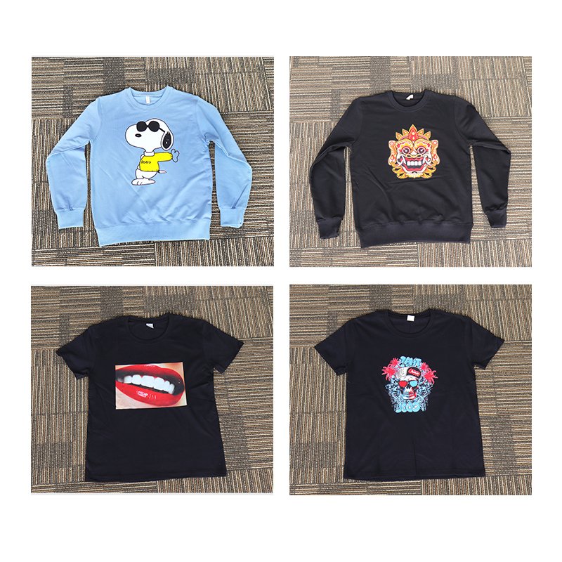A3 size DTF printer L1800 DTF Digital Transfer Film to Heat Transfer for T shirt