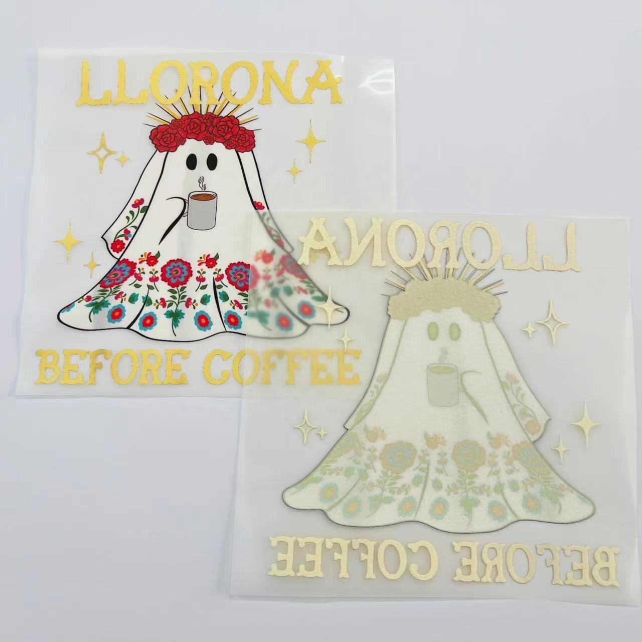 Factory custom dtf heat transfer product logo about mexico design heat transfer label custom heat transfer for t-shirts