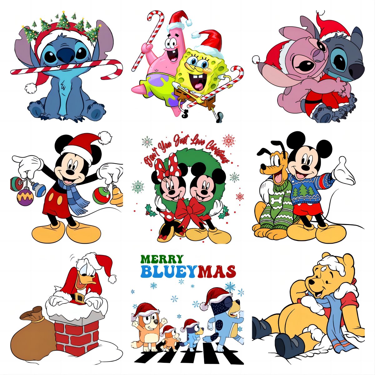 Small Size Christmas Patch DIY Heat Transfer Tops Appliqued Vinyl Iron On Patches Heat Print For Shirt Socks Hat Stickers
