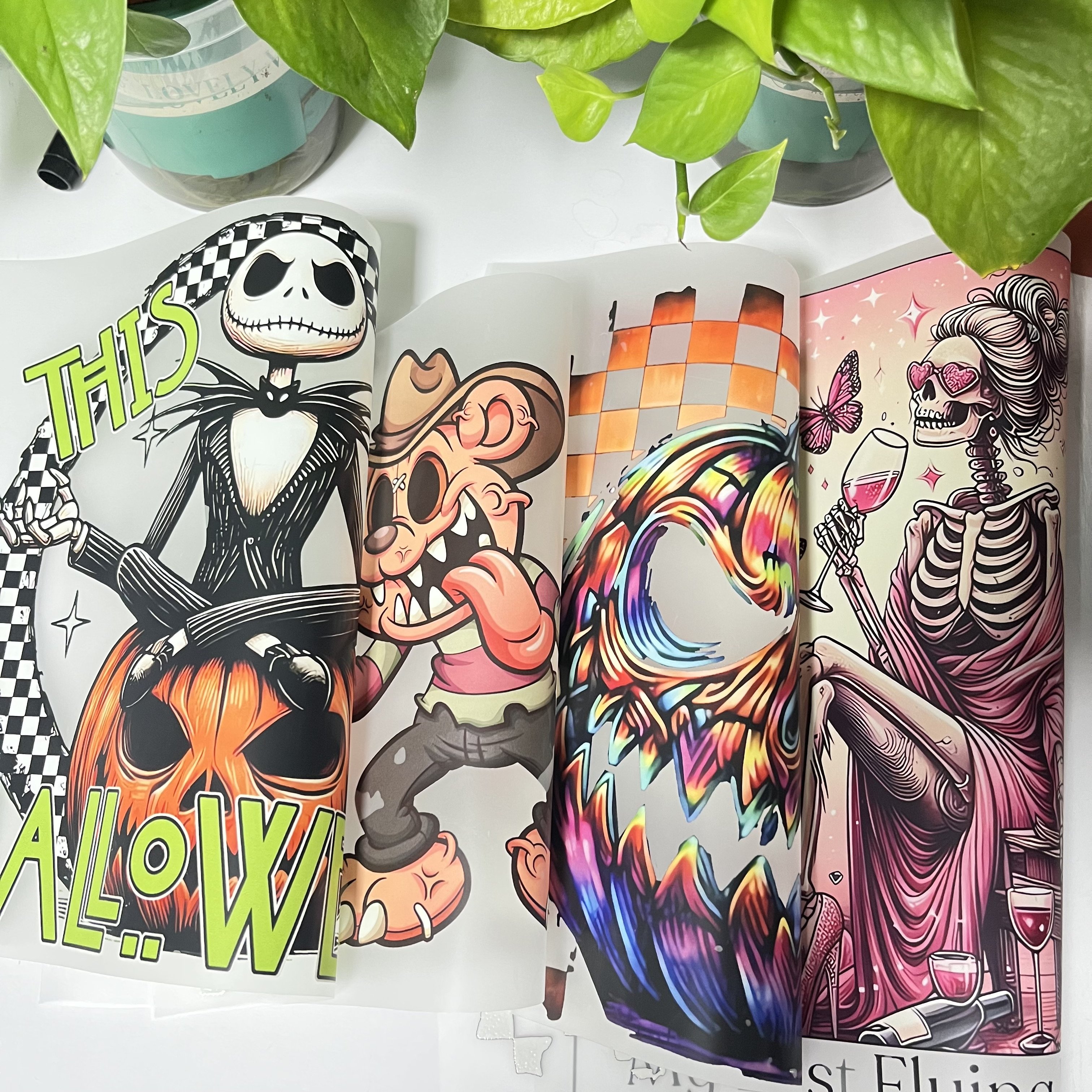 Hot Sale Custom DTF Transfer Designs Clear PET Screen Print Plastisol Heat Transfers for T-Shirts Washable Heat Press Compatible