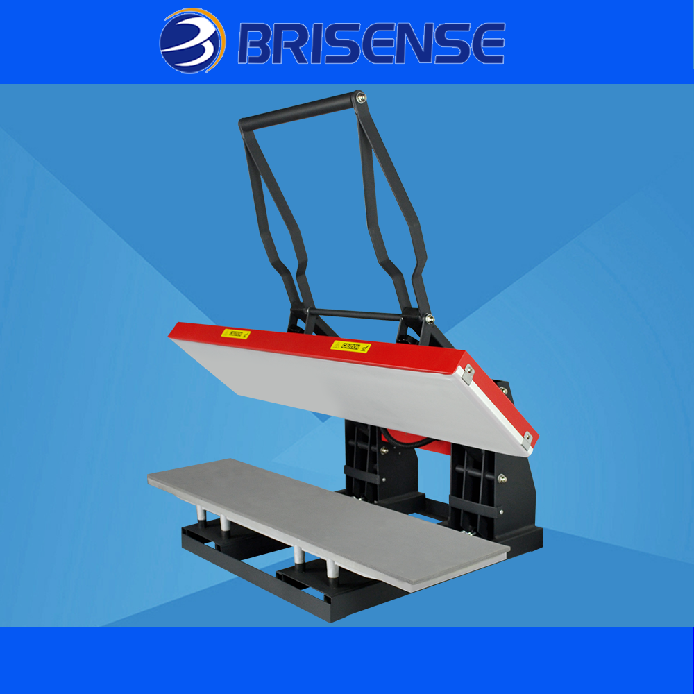 Factory Direct Sale Brisense Brand Digital Manual 25*100 Heat Transfer Printing Machine with CE