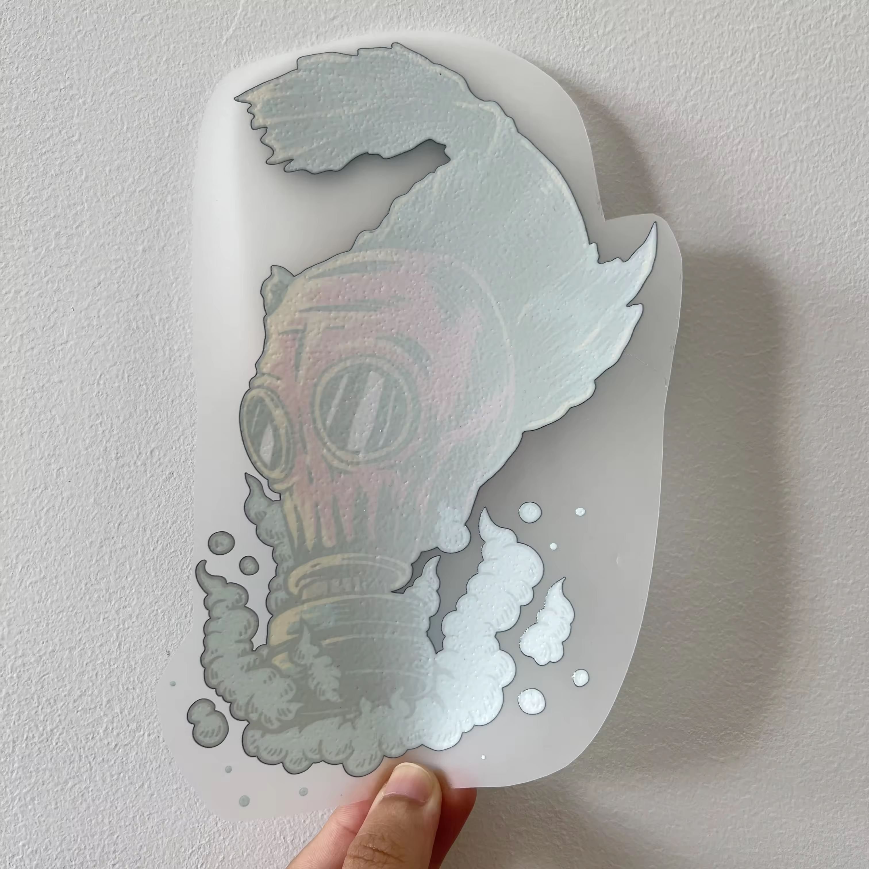 Washable high quality customized dtf transfer film sticker vinyl designs logo heat transfers printing for fashion t shirts